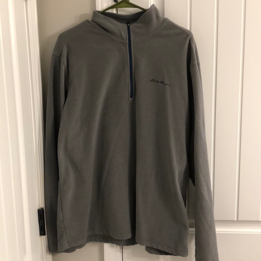 Eddie Bauer 1/4 zip fleece pullover